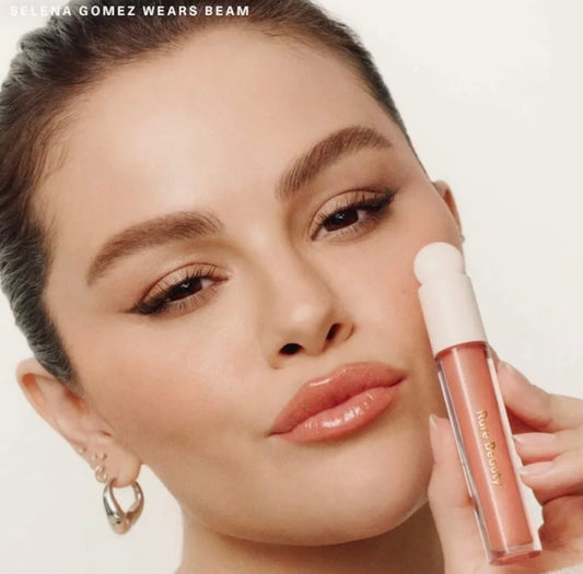 RARE BEAUTY BY SELENA GOMEZ POSITIVE LIGHT LUMINIZING LIP GLOSS