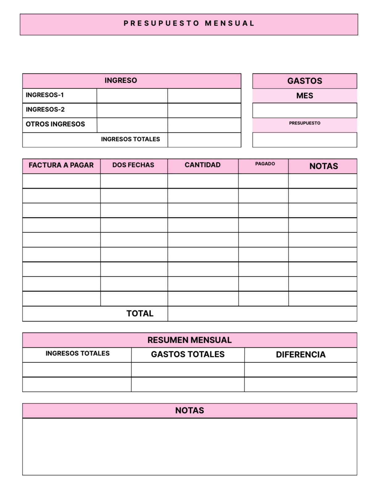 Premium Guide for Female Entrepreneurs | Organize, Plan, and Grow Your Business
