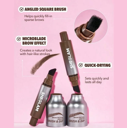 SHEGLAM BROW-FECTION ANGLED BRUSH & DIP