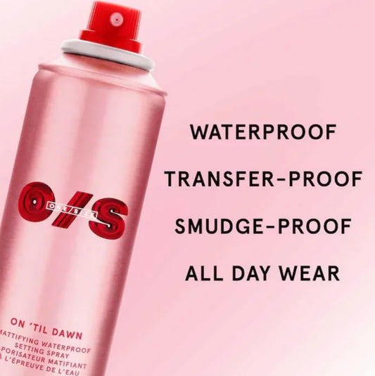 ONE/SIZE BY PATRICK STARRR ON ‘TIL DAWN MATTIFYING WATERPROOF SETTING SPRAY