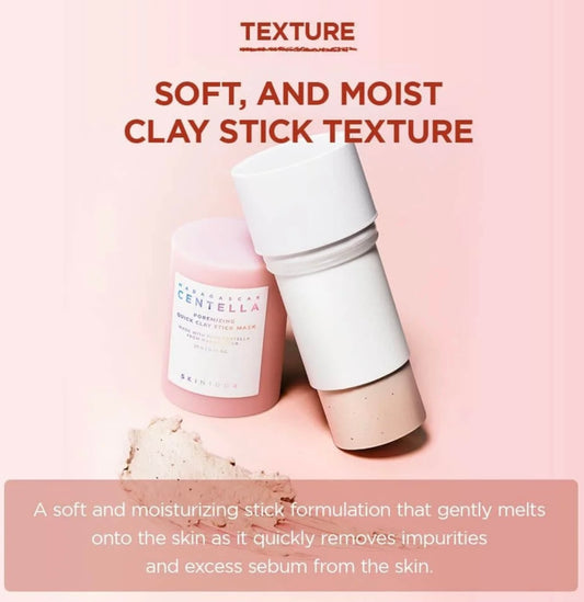 SKIN1004 MADAGASCAR CENTELLA POREMIZING QUICK CLAY STICK MASK
