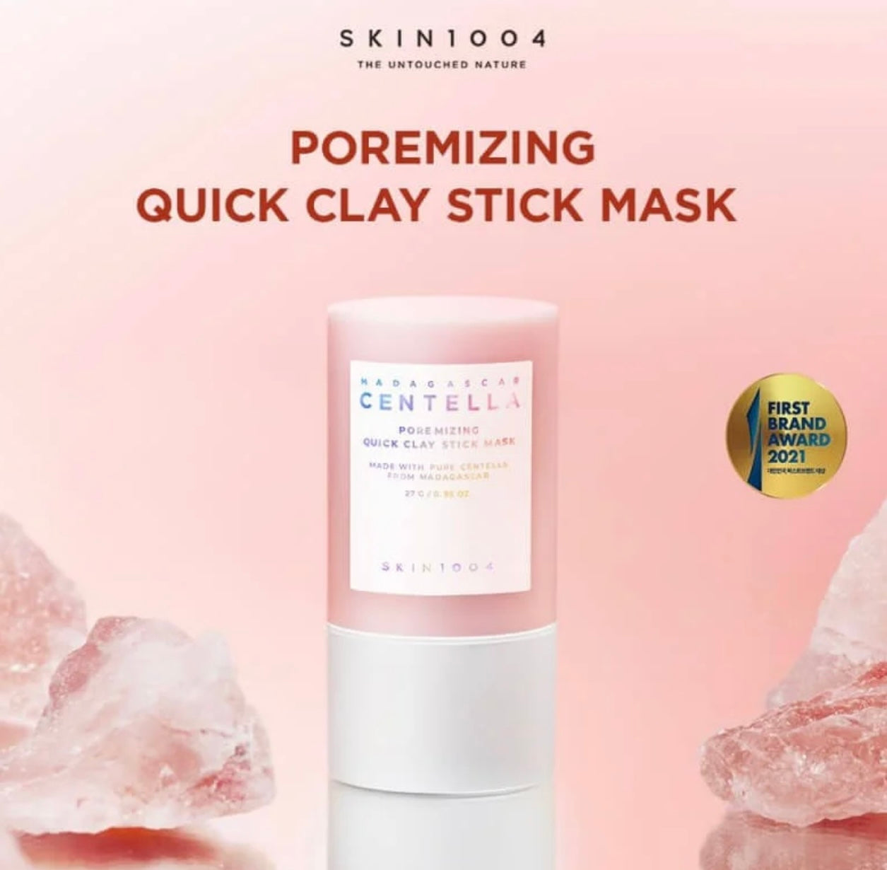 SKIN1004 MADAGASCAR CENTELLA POREMIZING QUICK CLAY STICK MASK